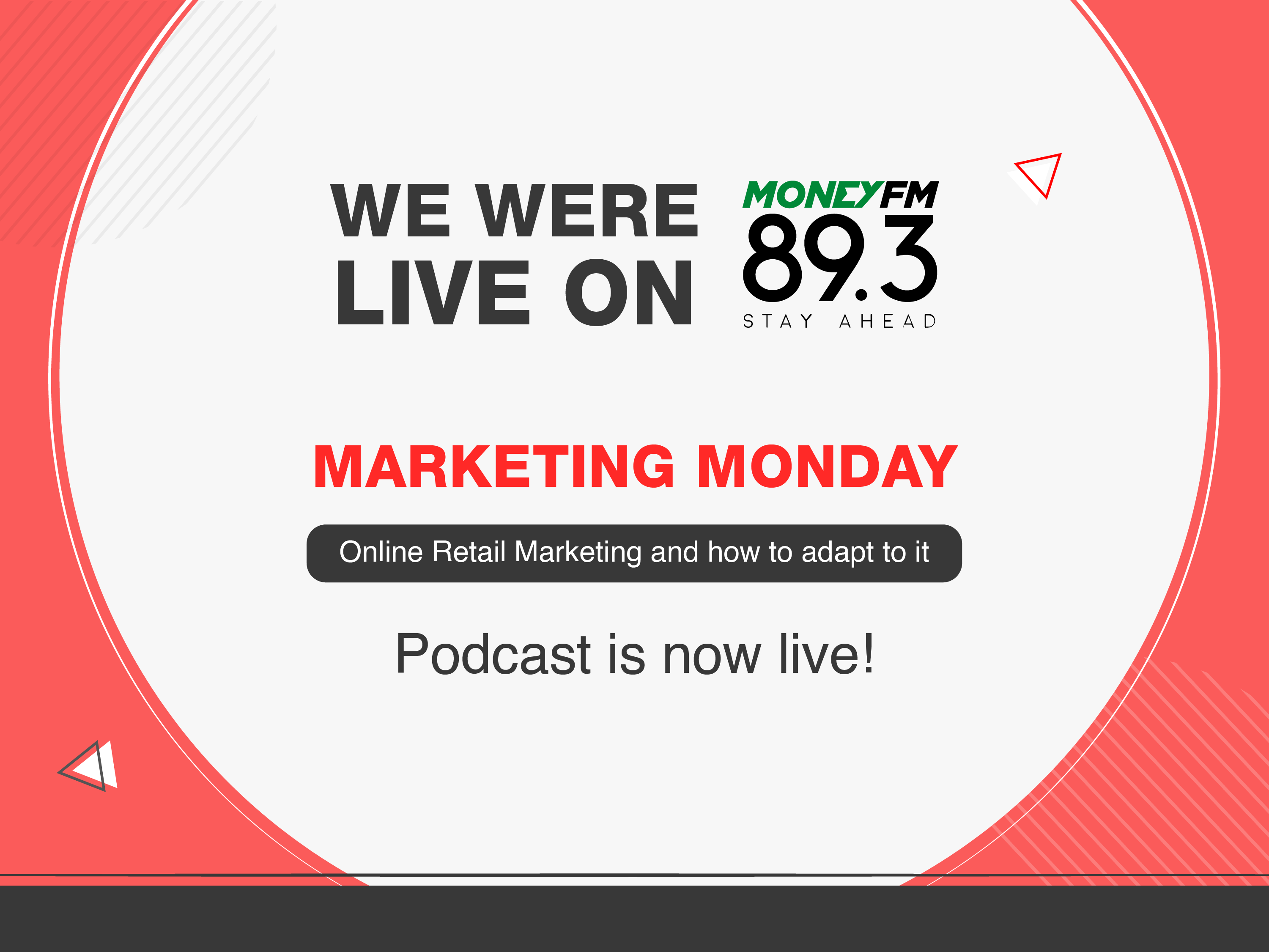 We were live on MONEY FM 89.3: Listen to our radio interview