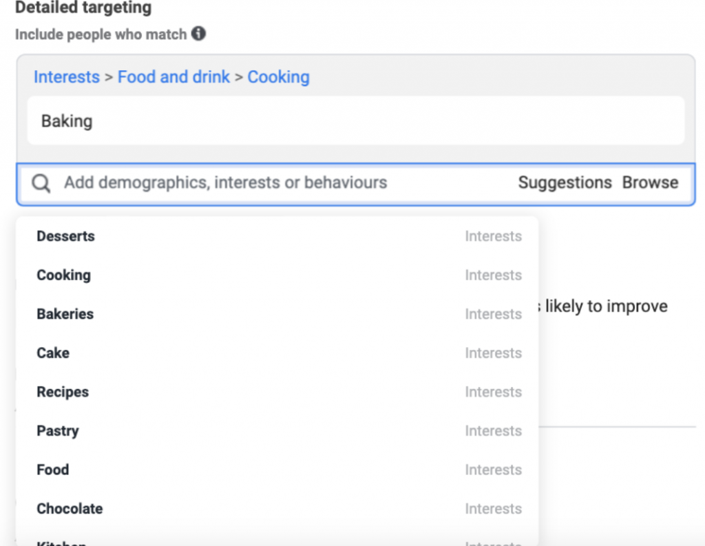 Best practices for detailed targeting