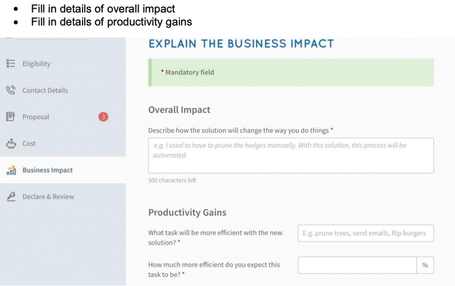 Step 9 Answering Questions About Potential Business Impact