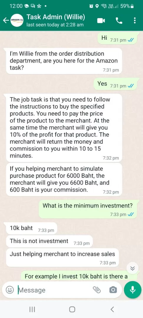 Claims To Be A Distribution Partner Of Amazon, Affiliated With IM