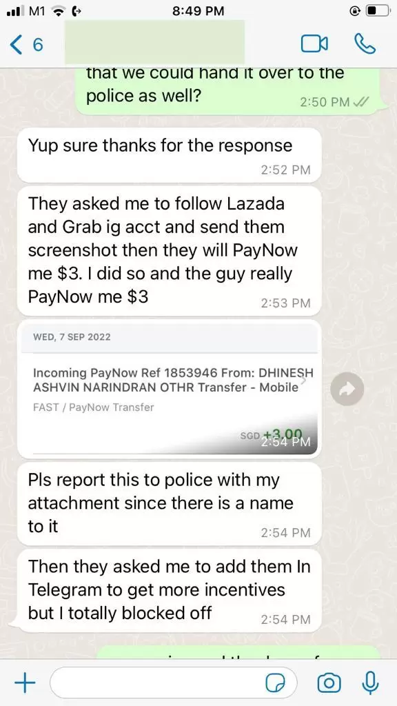 Scammer Not Making Additional Payment
