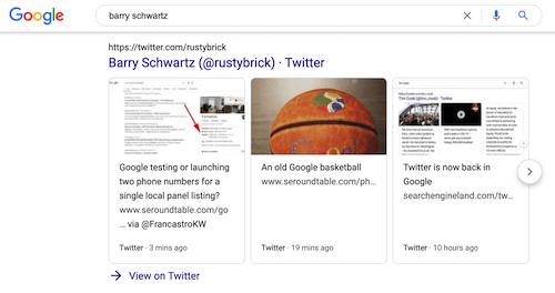 Tip #2: Take Maximum Advantage Of The Twitter Carousel