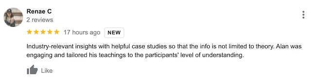 5-Star Google Review from Renae C