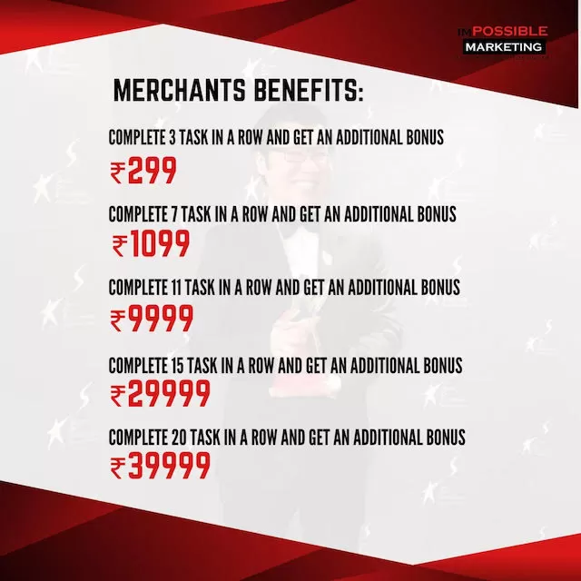 Merchant benefits