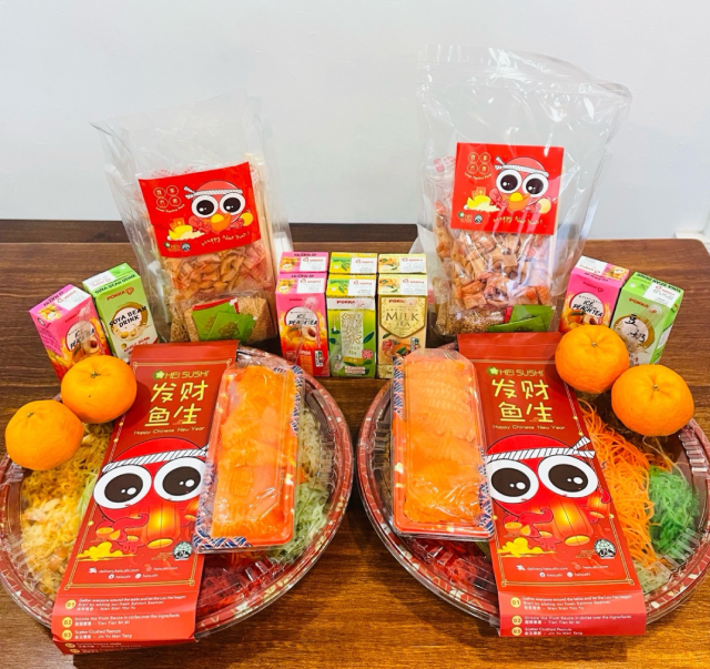 We Got Yu Sheng From Hei Sushi