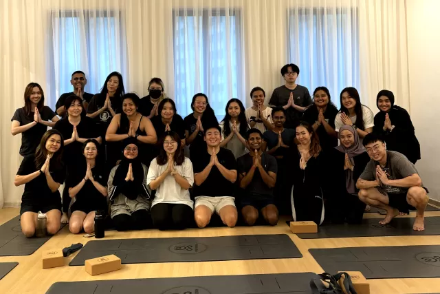 IM Stretches Beyond Limits With A Yoga Session At Yoga Nation