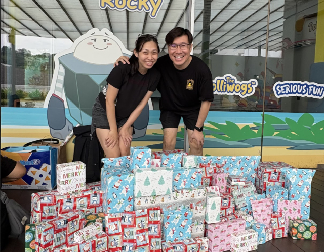 A heartfelt thank you goes out to Alan and Serene