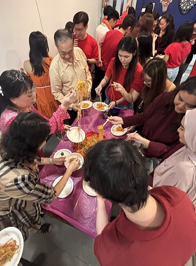 Halal-certified yu sheng so everyone could partake in this cherished tradition