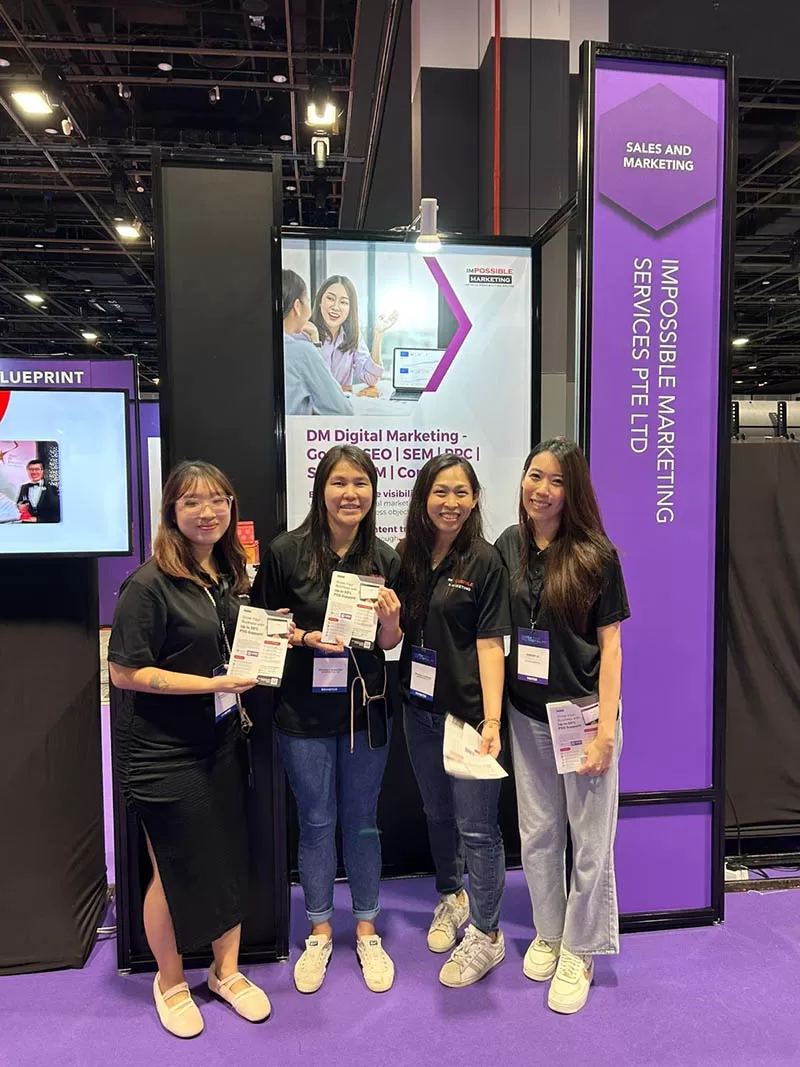 IM Booth Setup At SMEs Go Digital Day 2025