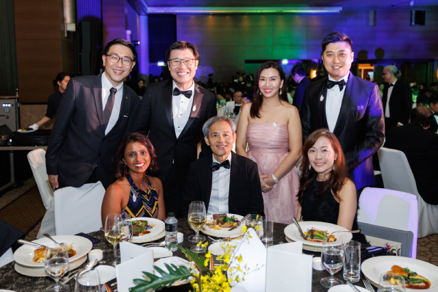 Alan with Novie Djayayanti Tjoa, President of SOE and others