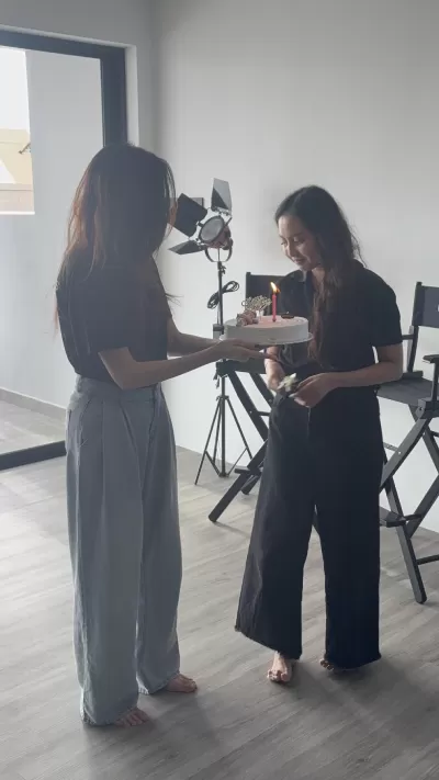 We also took a moment to celebrate our December babies, and this year, the spotlight was on Syakirah.