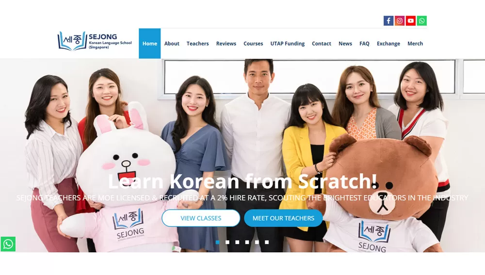 SEO Case Study on Sejong Korea Language School