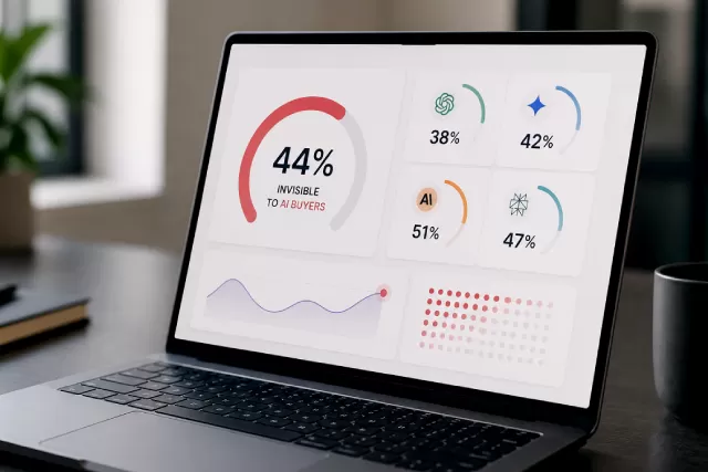 The GEO Gap: Why 44% of SaaS Brands Don’t Show Up in AI