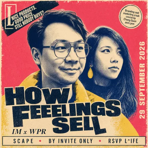 How Feelings Sell Workshop Scape Poster