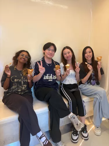 Impossible Marketing Team Enjoying Gelato Birds Of Paradise