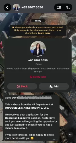Recruitment Scam A Paid 5 Day Trial Training Is Dangled